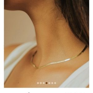 Made by Mary - gold Hera necklace- NEW never used.